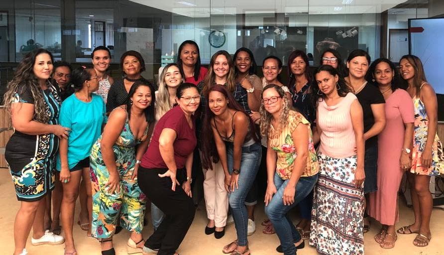 Embaixadoras e integrantes da equipe Tidmo